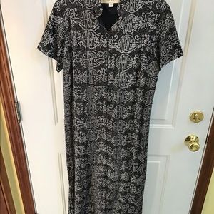 Vintage Alfred Shaheen Maxi Dress
